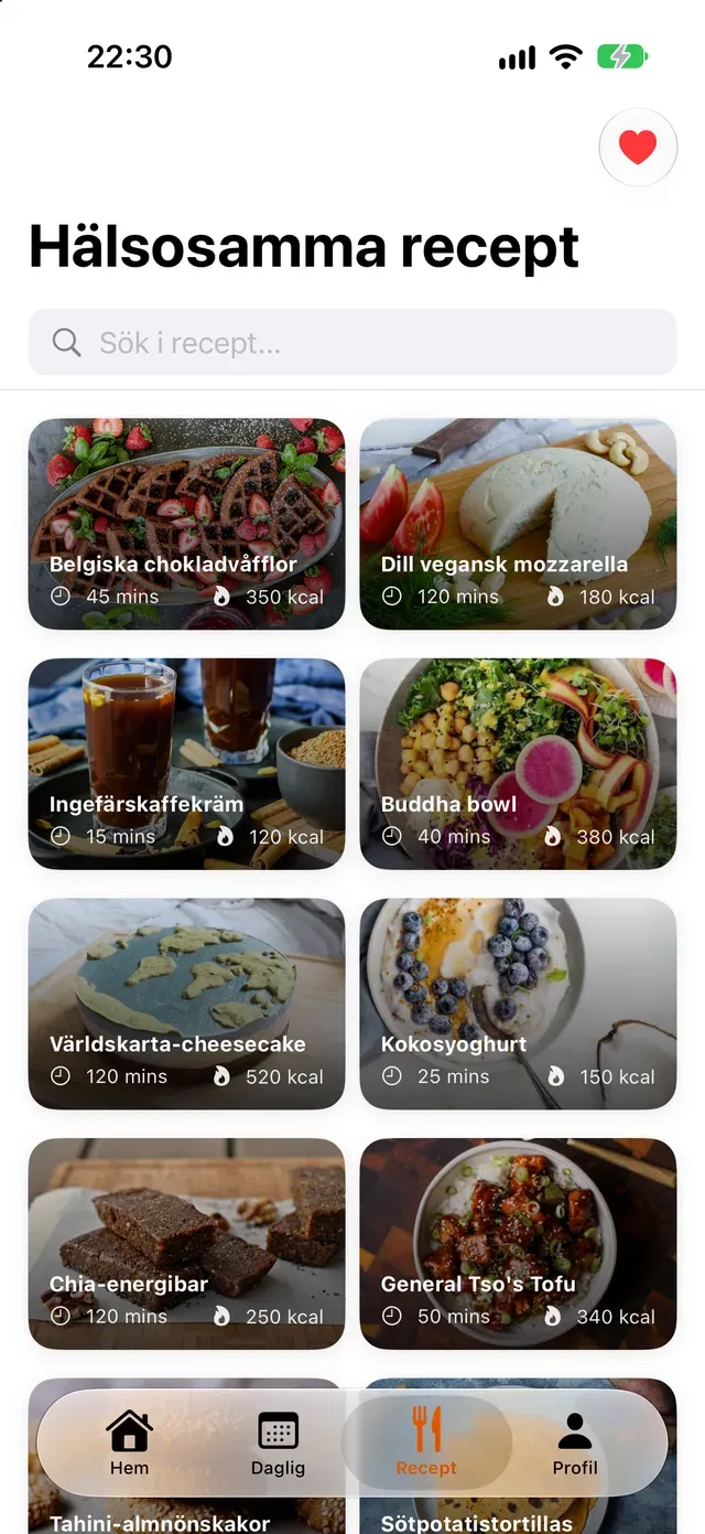 Hälsosamma recept